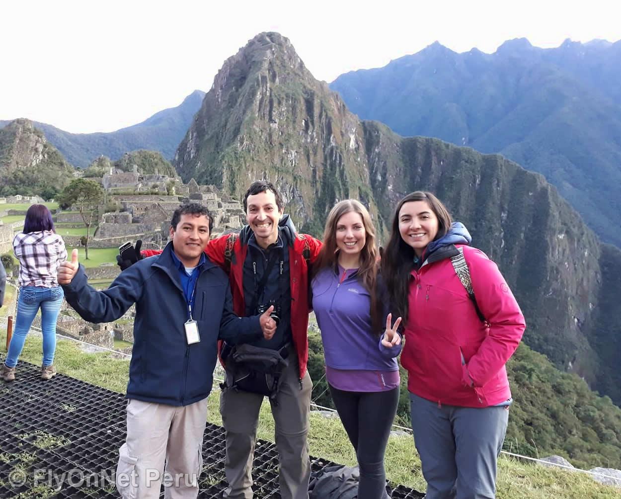 Fotoalbum: Part of the group in Machu Picchu