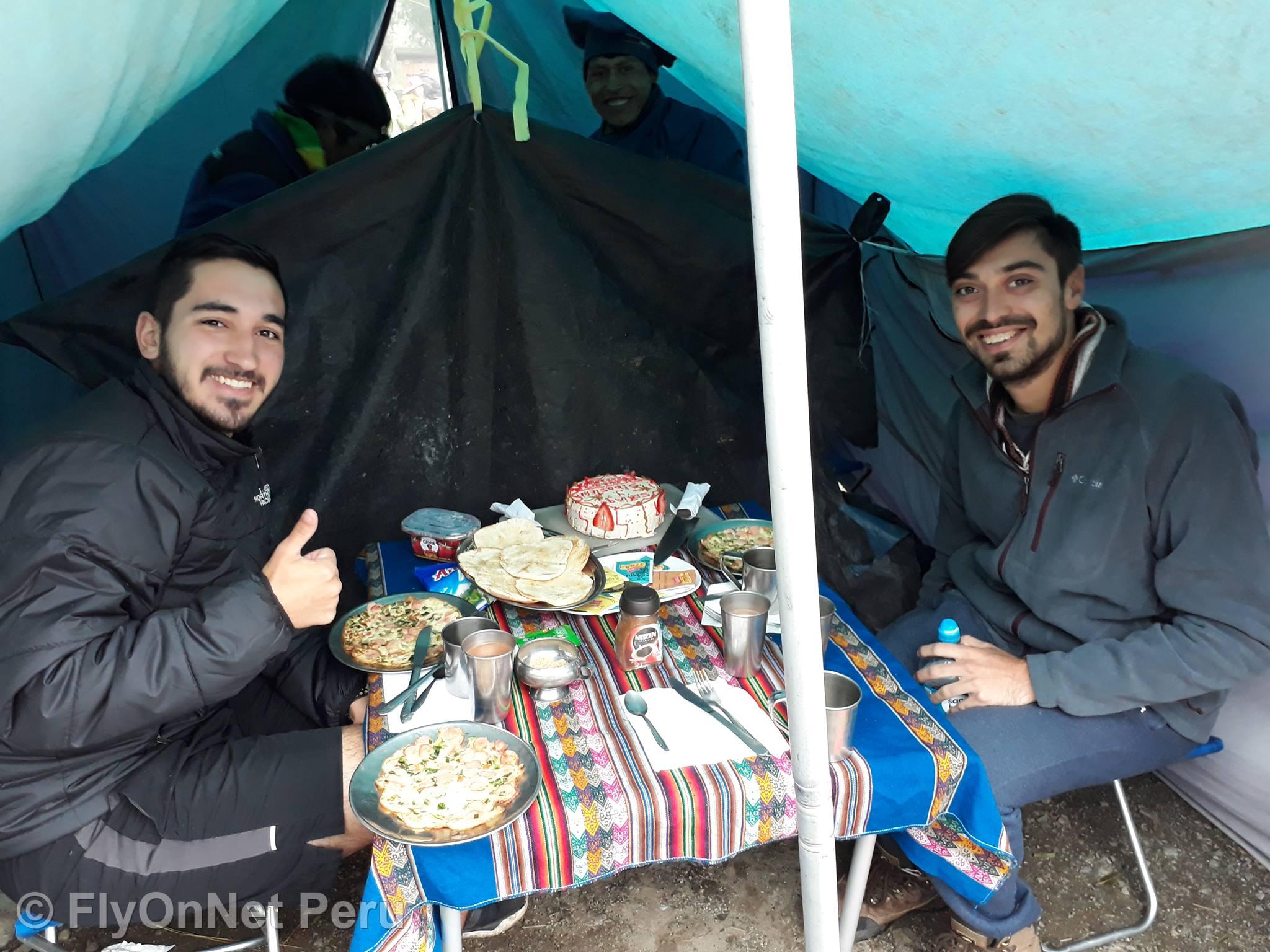 Fotoalbum: Mittagessen während der Wanderung